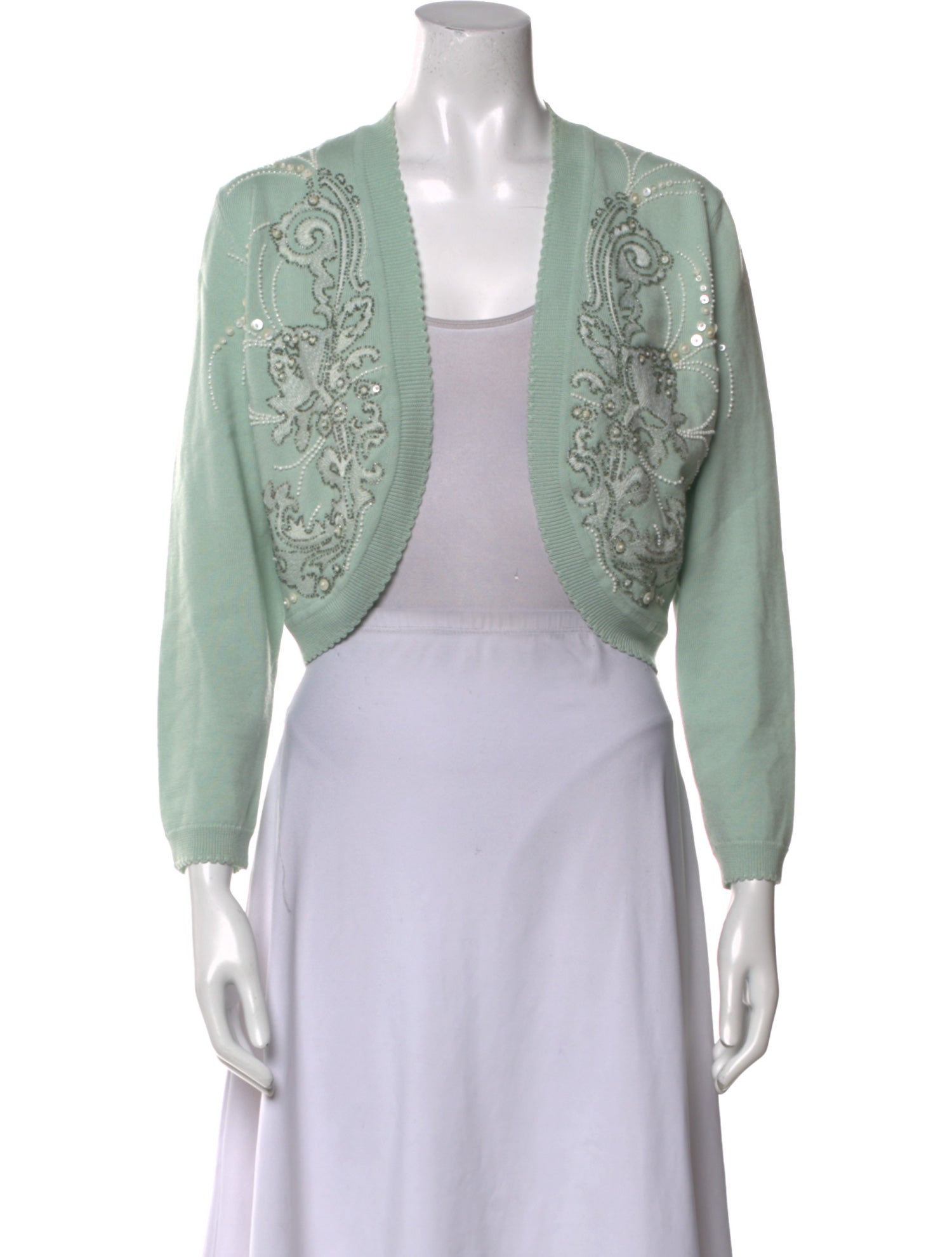 Carolina Herrera Virgin Wool V-Neck Sweater